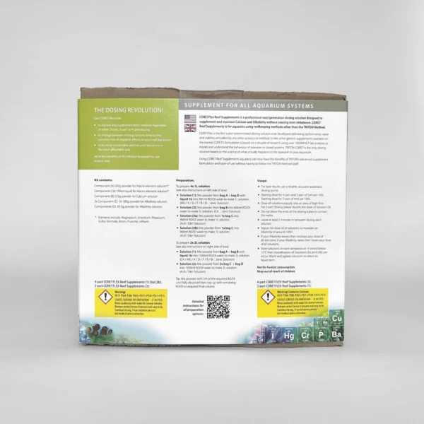 TRITON Core 7 Flex Reef Supplements Set 4x1L – Bild 2